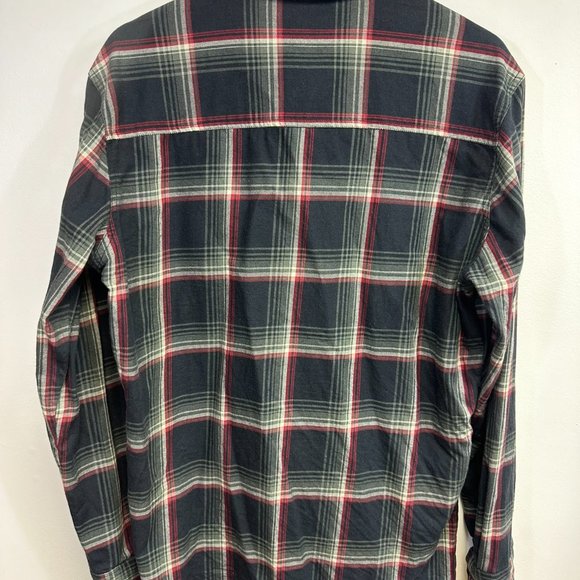 KUHL Men's Flannel Cotton Wool Plaid Button Down Shirt, Size Medium - Picture 2 of 12